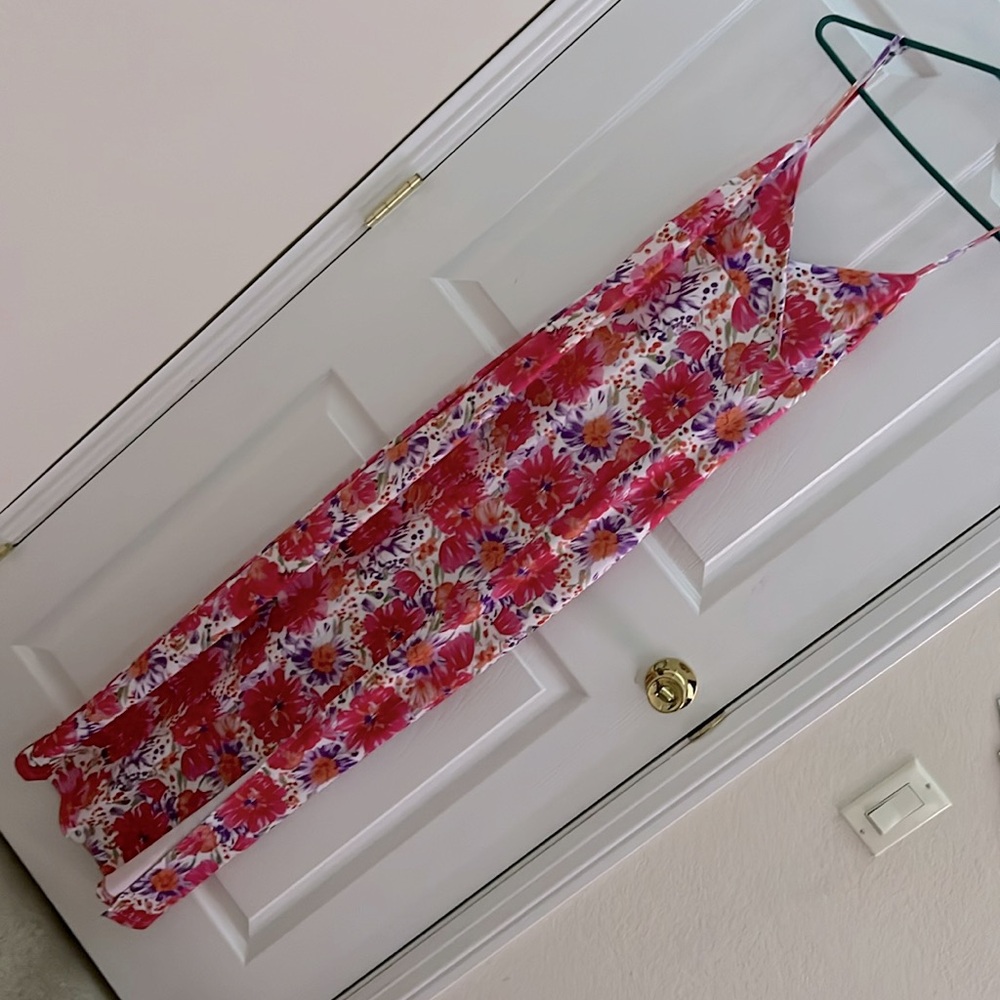 Floral maxi dress